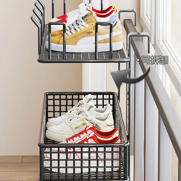 Metal Hanging Shoe And Sock Drying Rack